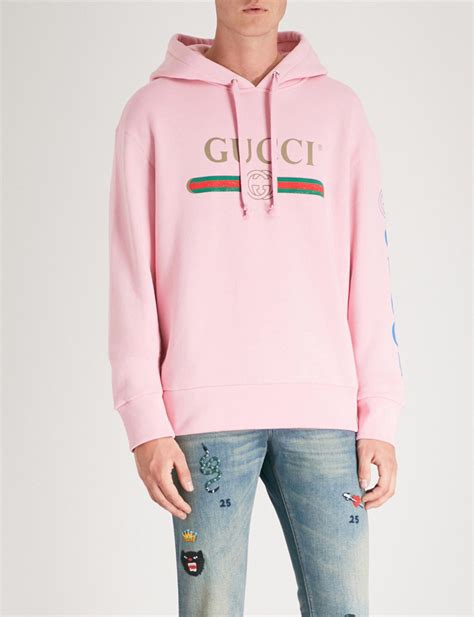 pink Gucci sweatshirt